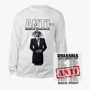 Rihanna Merch Anti Tour Shirt